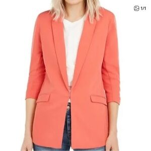 INC International Concepts Coral Blazer